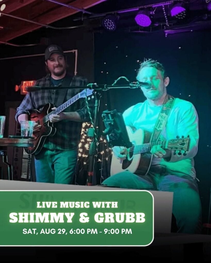 Live Music with Shimmy & Grubb at Mountain State Brewing Co in Deep Creek Lake_