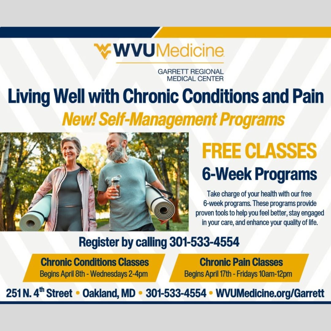 Living Well with Chronic Conditions & Pain Self-Management Programs (Deep Creek Lake, MD)