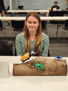 Local Students Compete in Maryland Rethink Recycling Sculpture Competition (Lani Daughtry Beetles Sculpture) at Deep Creek Lake, MD