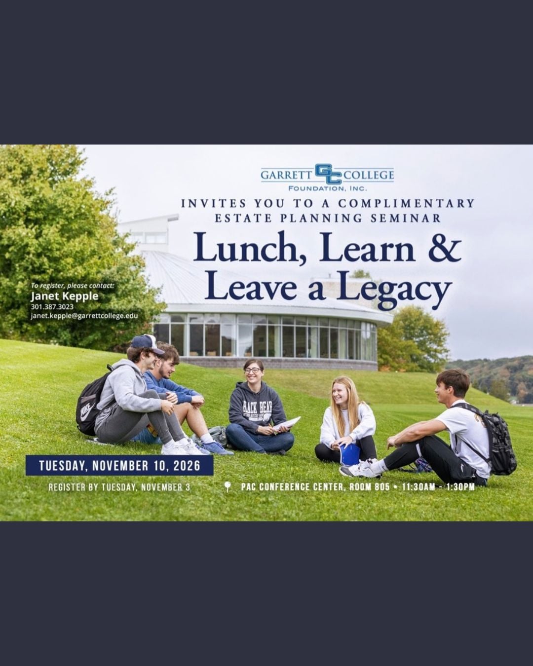 Lunch, Learn and Leave a Legacy