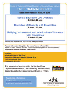 MSDE-Training-Flyer_WesternMD