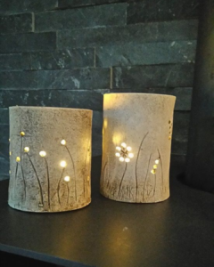 Make a Clay Luminary
