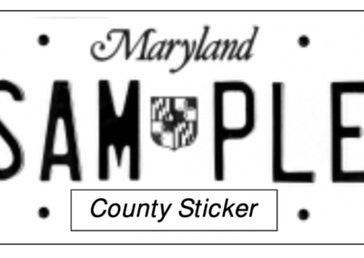 County Pride Stickers