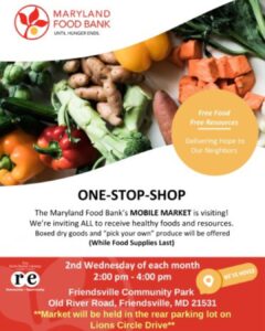 Maryland Food Bank's Mobile Market (Friendsville)
