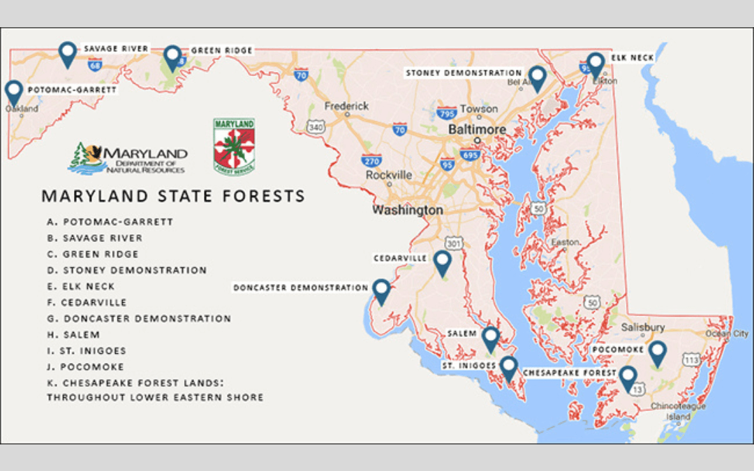 FY24 Maryland State Forest Work Plans