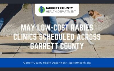 May Low-Cost Rabies Clinics Scheduled Across Garrett County