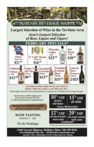 McHenry Beverage (February 2025) at Deep Creek Lake, MD