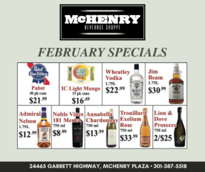 McHenry Beverage (February 2025) at Deep Creek Lake, MD