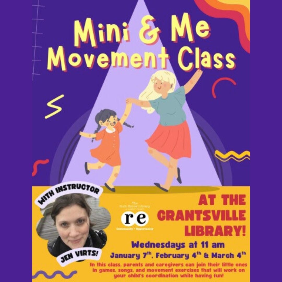 Mini & Me Movement Class ( Deep Creek Lake, MD)