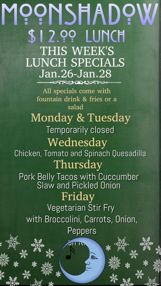 MoonShadow: Lunch Specials