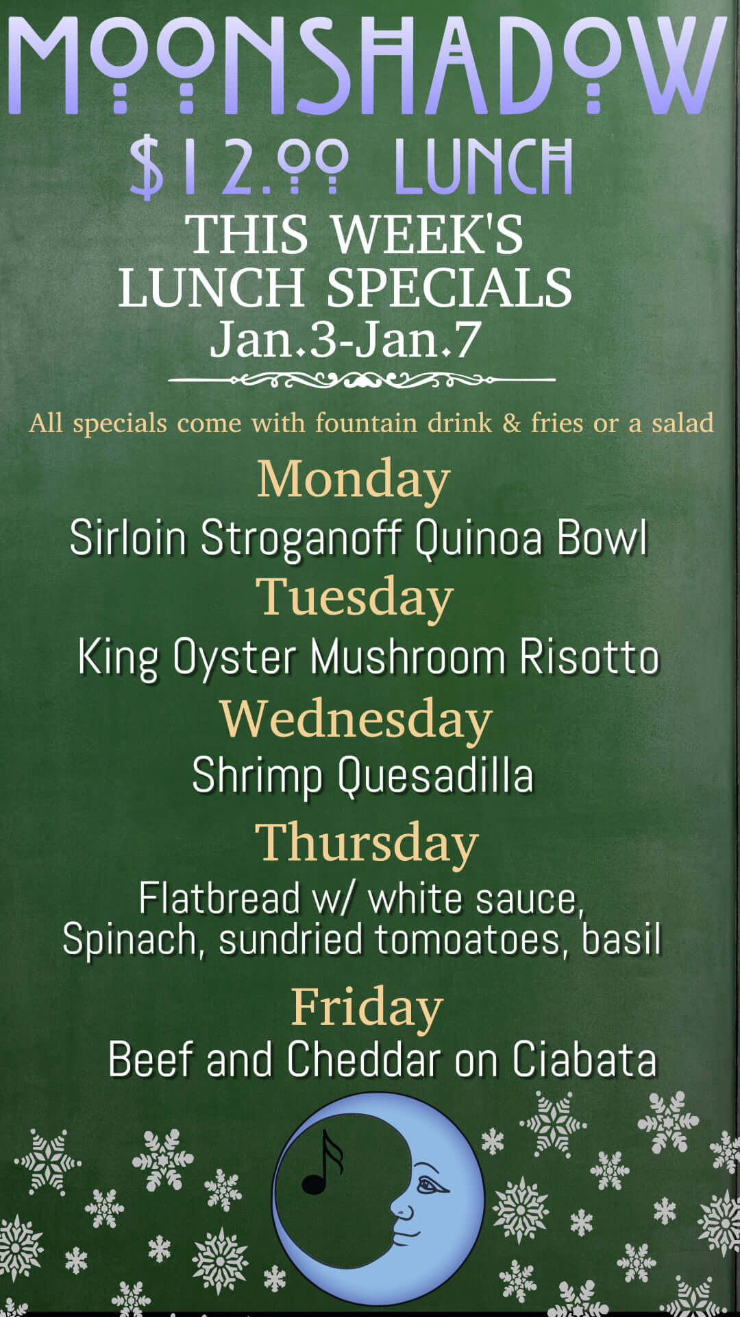 MoonShadow's Lunch Specials