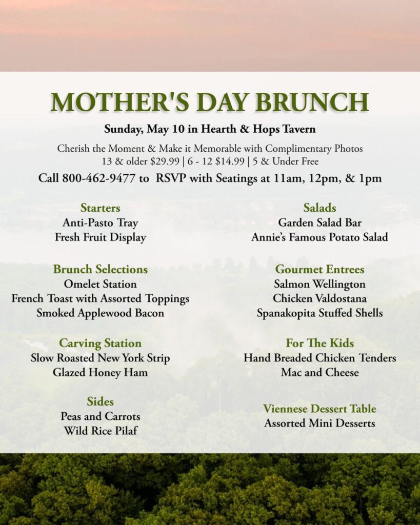 Mother's Day Brunch (Deep Creek Lake, MD)