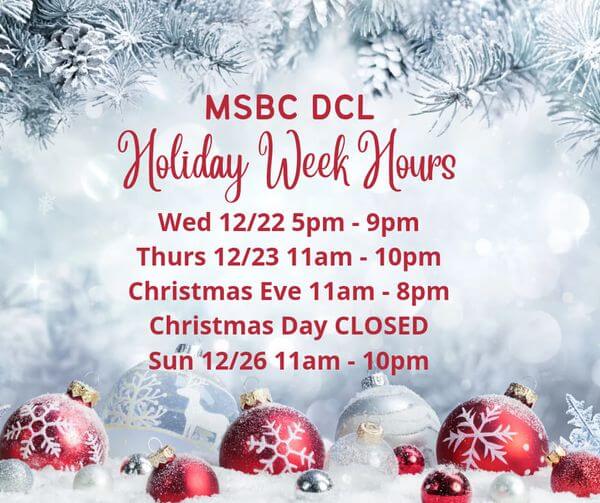 Mountain State Brewing Co.: Holiday Hours
