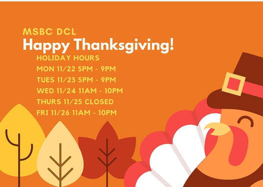 Mountain State Brewing Co.: Thanksgiving Week Hours