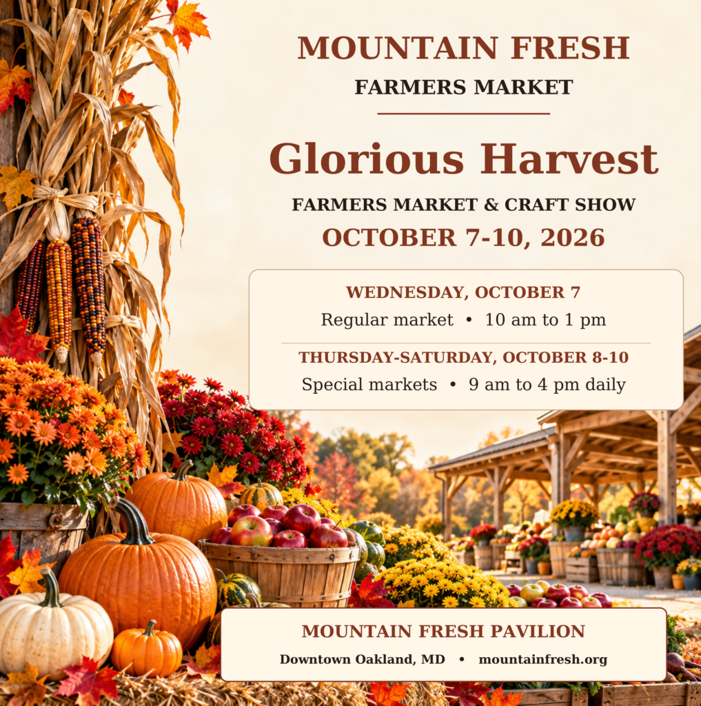 Mt. Fresh Glorious Harvest Farmers Market & Craft Show