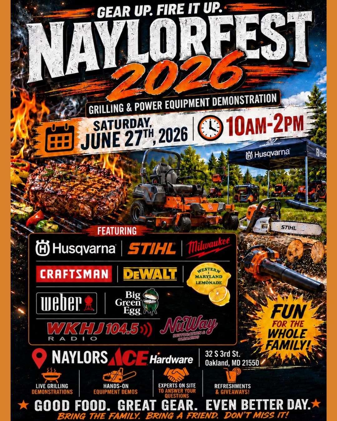 NAYLORFEST 2026 (Deep Creek Lake, MD)