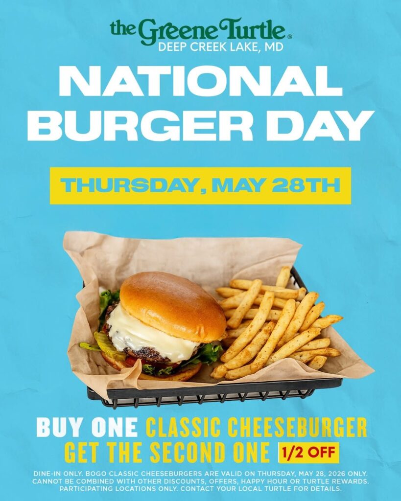 National Burger Day at The Greene Turtle