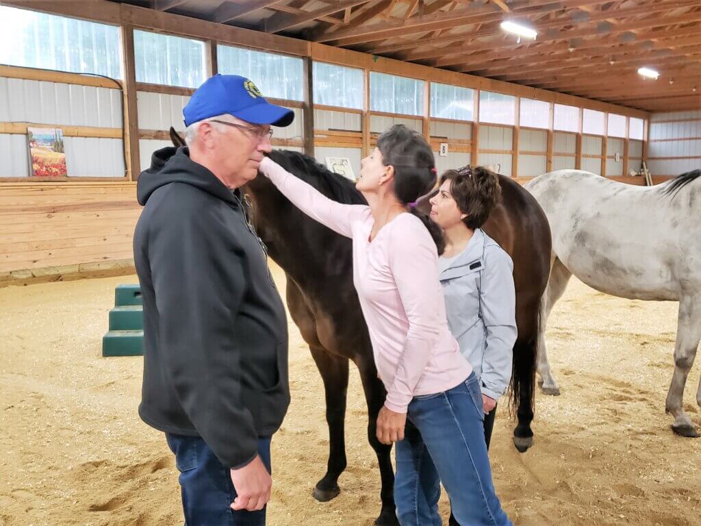 New Deep Creek Lake Lions Club Equestrian Program for Blind Campers at Deep Creek Lake, MD