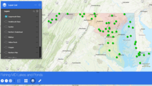 New Lakes and Ponds Map Tool