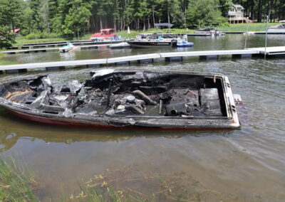 Notice of Investigation: Garrett Accidental Boat Fire Paradise Point Road