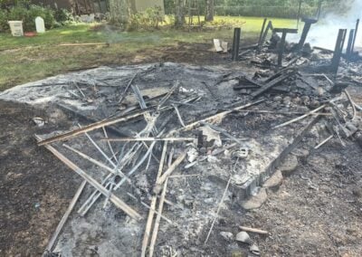 Notice of Investigation: Garrett County Accidental Outbuilding Fire