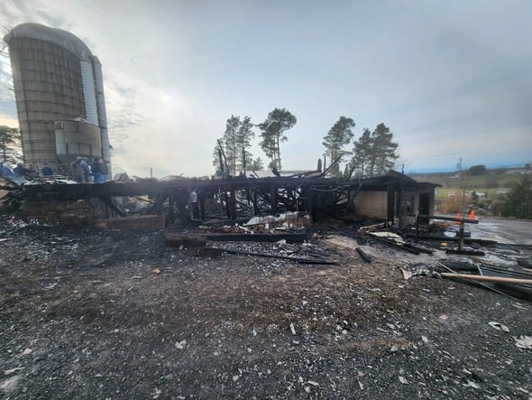 Notice of Investigation: Garrett County Barn fire Under Investigation 444 Pleasant Valley Road, Oakland (Deep Creek Lake, MD)