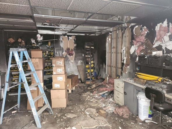 Notice of Investigation: Garrett County Structure fire Accidental 200 Francis Sanders Drive (Deep Creek Lake, MD)