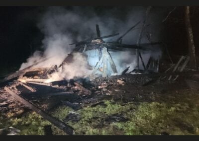Notice of Investigation: Structure Fire Garrett County Lightning Strike 3753 Gorman Road, Oakland