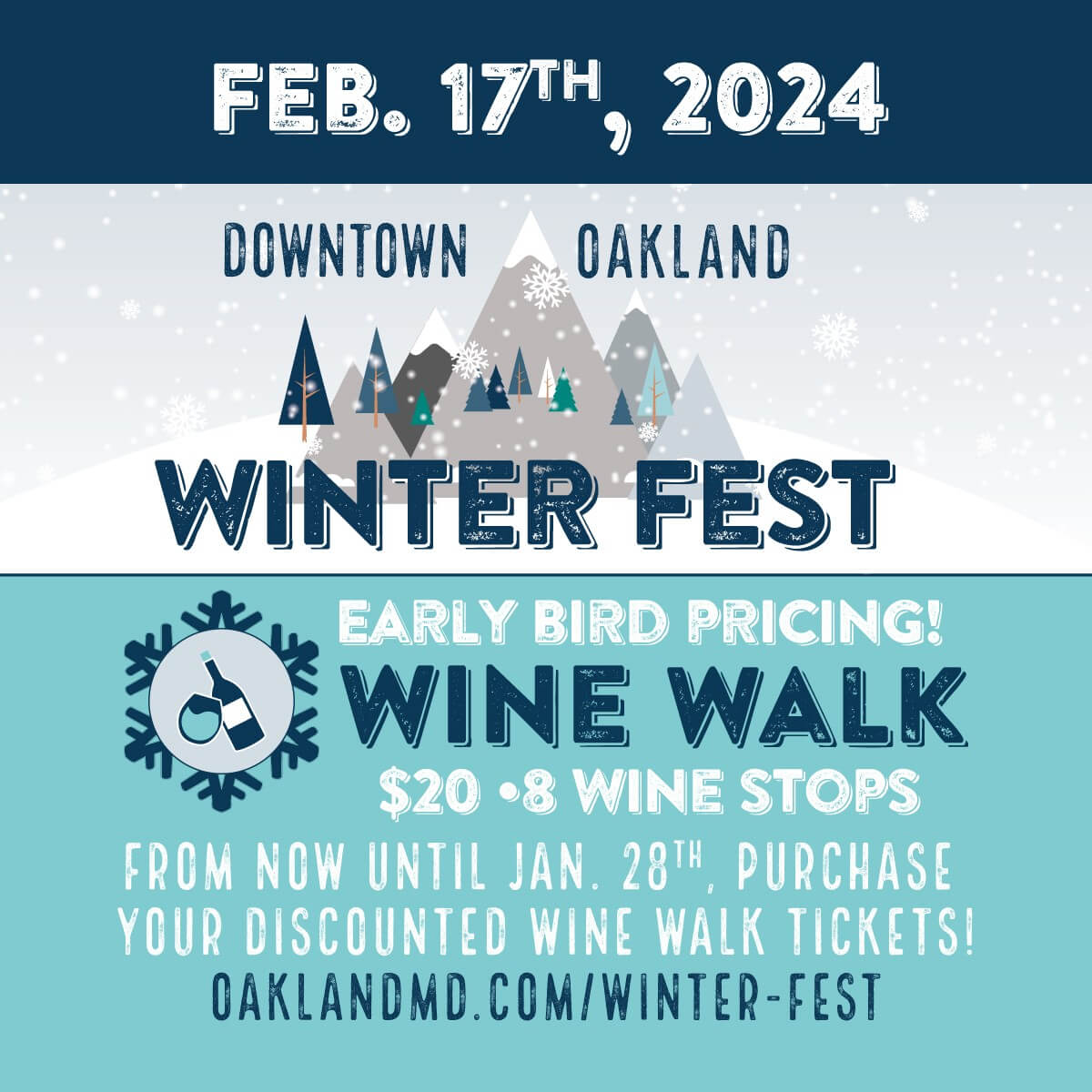Oakland Winter Fest at Deep Creek Lake, MD