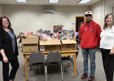 Oakland Youth Football League “Punts Poverty” with Successful Holiday Toy Drive