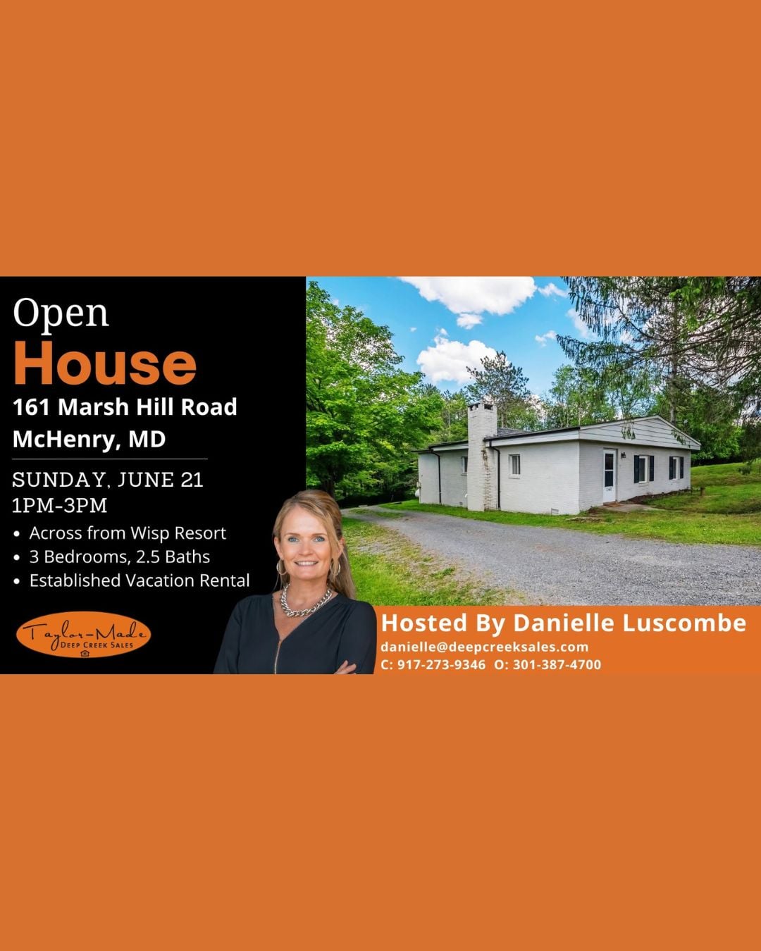 Open House 161 Marsh Hill Road, McHenry, MD