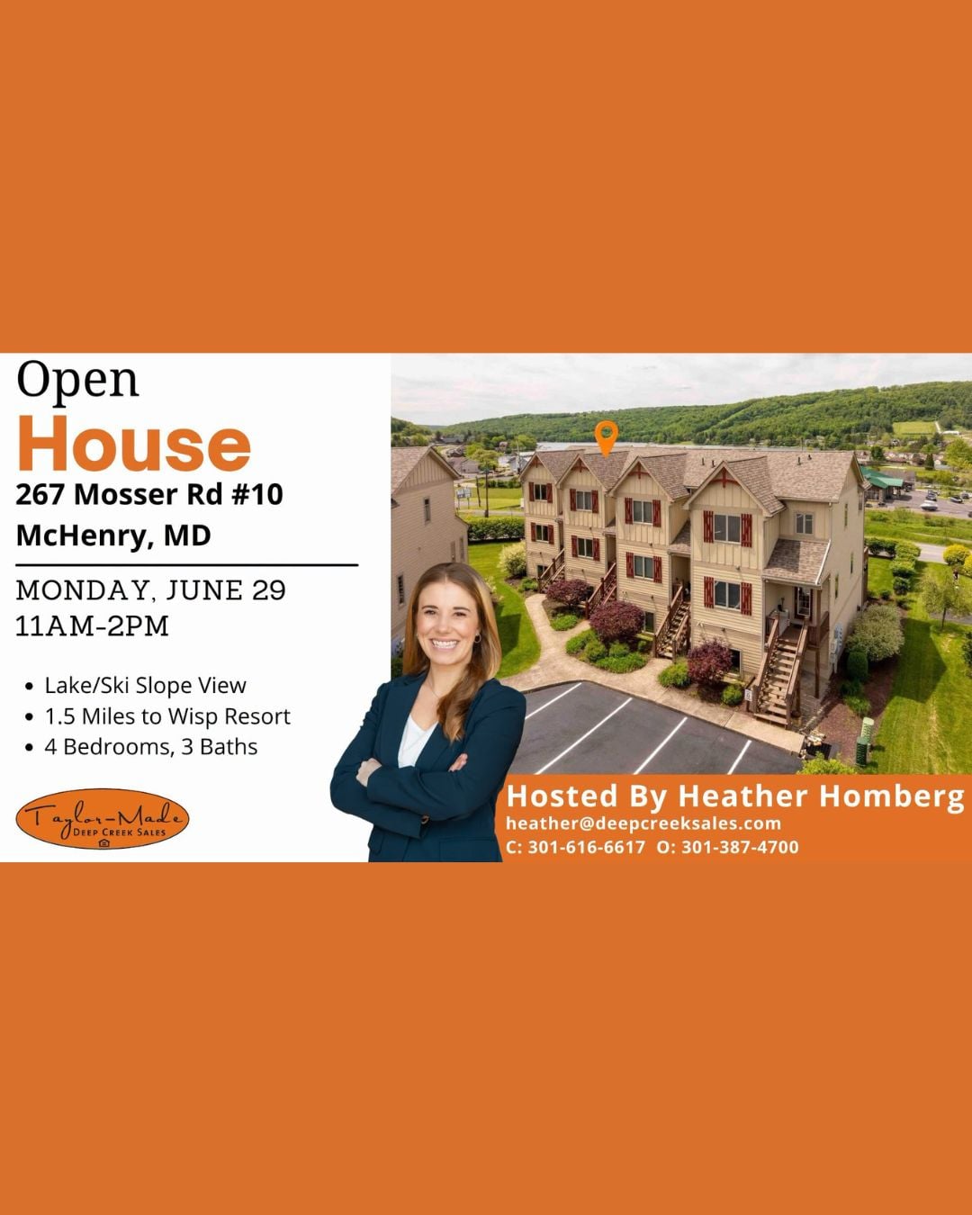 Open House 267 Mosser Road 10, McHenry, MD (06/29)