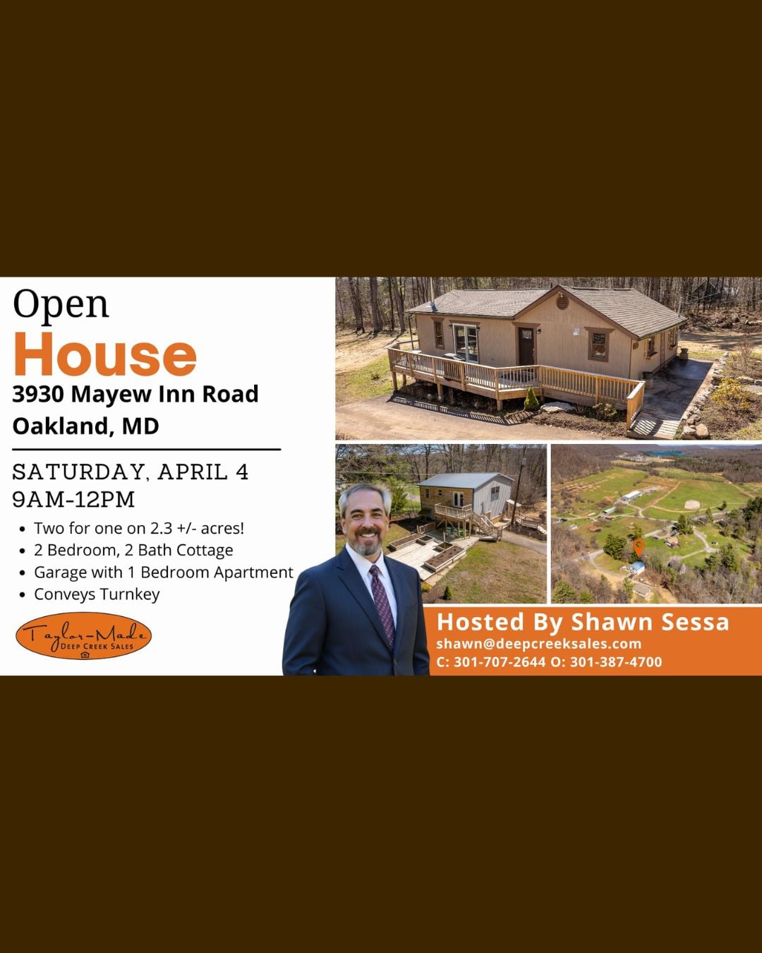 Open House 3930 Mayhew Inn Road, Oakland, MD (04/04)