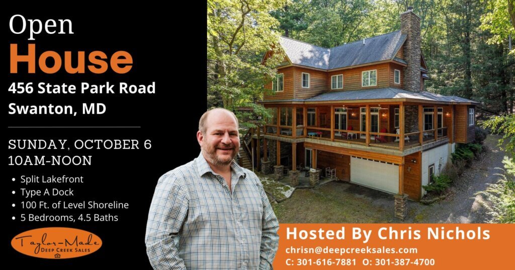 Open House: 456 State Park Road, Swanton, MD (Deep Creek Lake, MD)