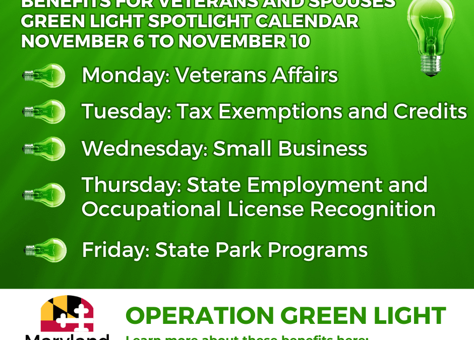 Operation Green Light Begins (Benefits) | Deep Creek Times