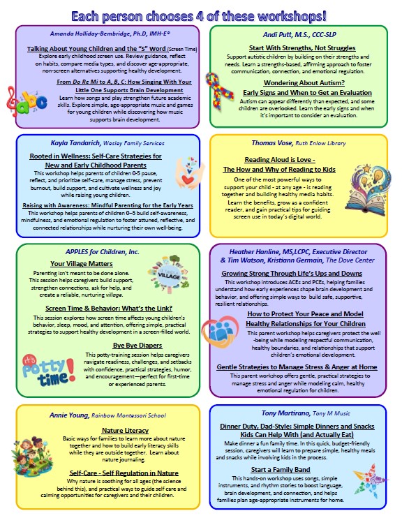 Parent Power Up Conference (Deep Creek Lake, MD)