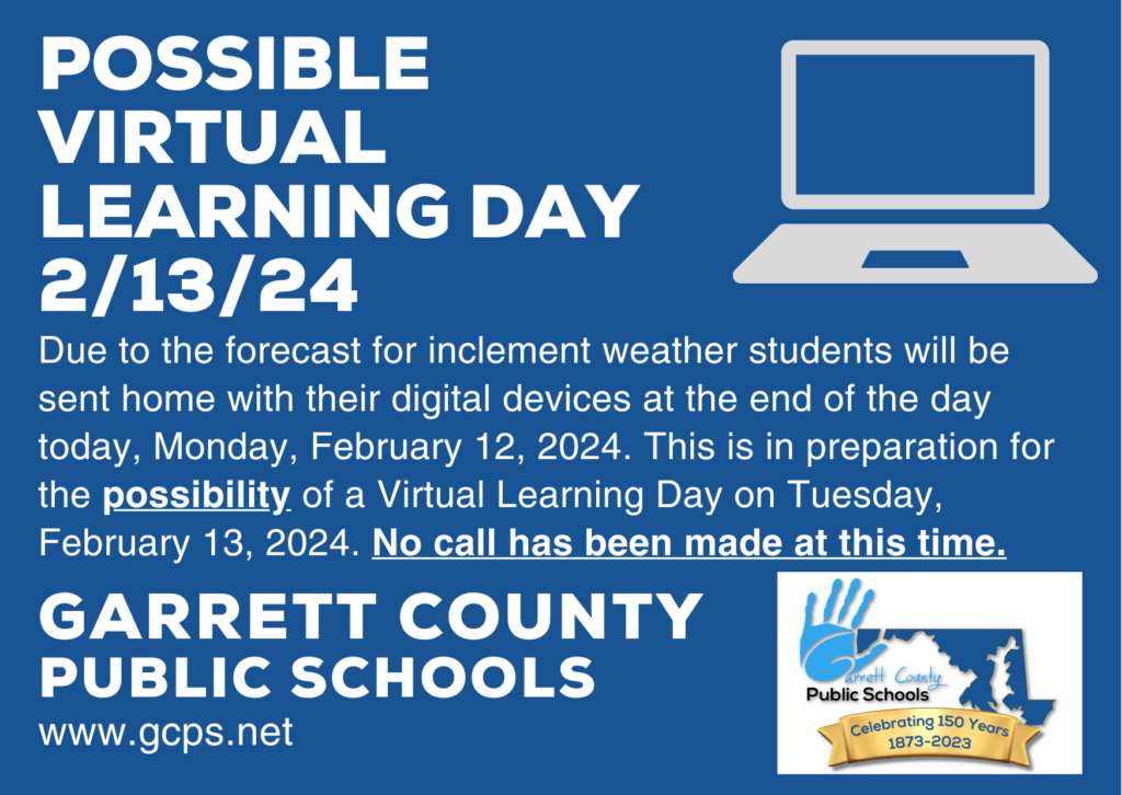Possible Virtual Learning Day – 2:13:24 at Deep Creek Lake, MD