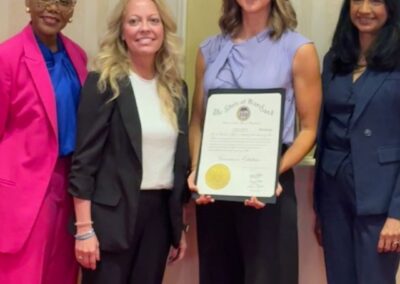 Principal Fratz Honored at Maryland School Leadership Event