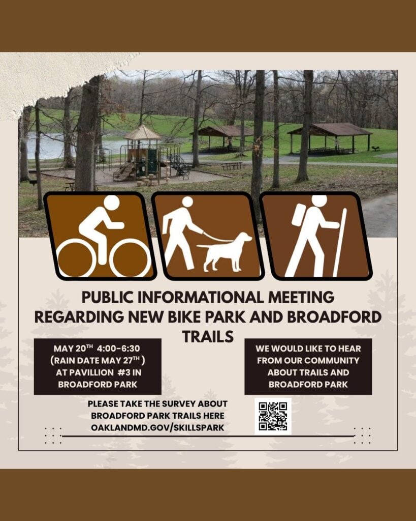 Public Information Meeting on the New Bike Park and Broadford Trails