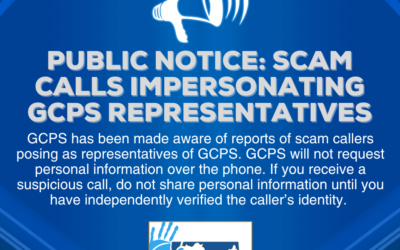 Public Notice: Scam Calls Impersonating GCPS Representatives