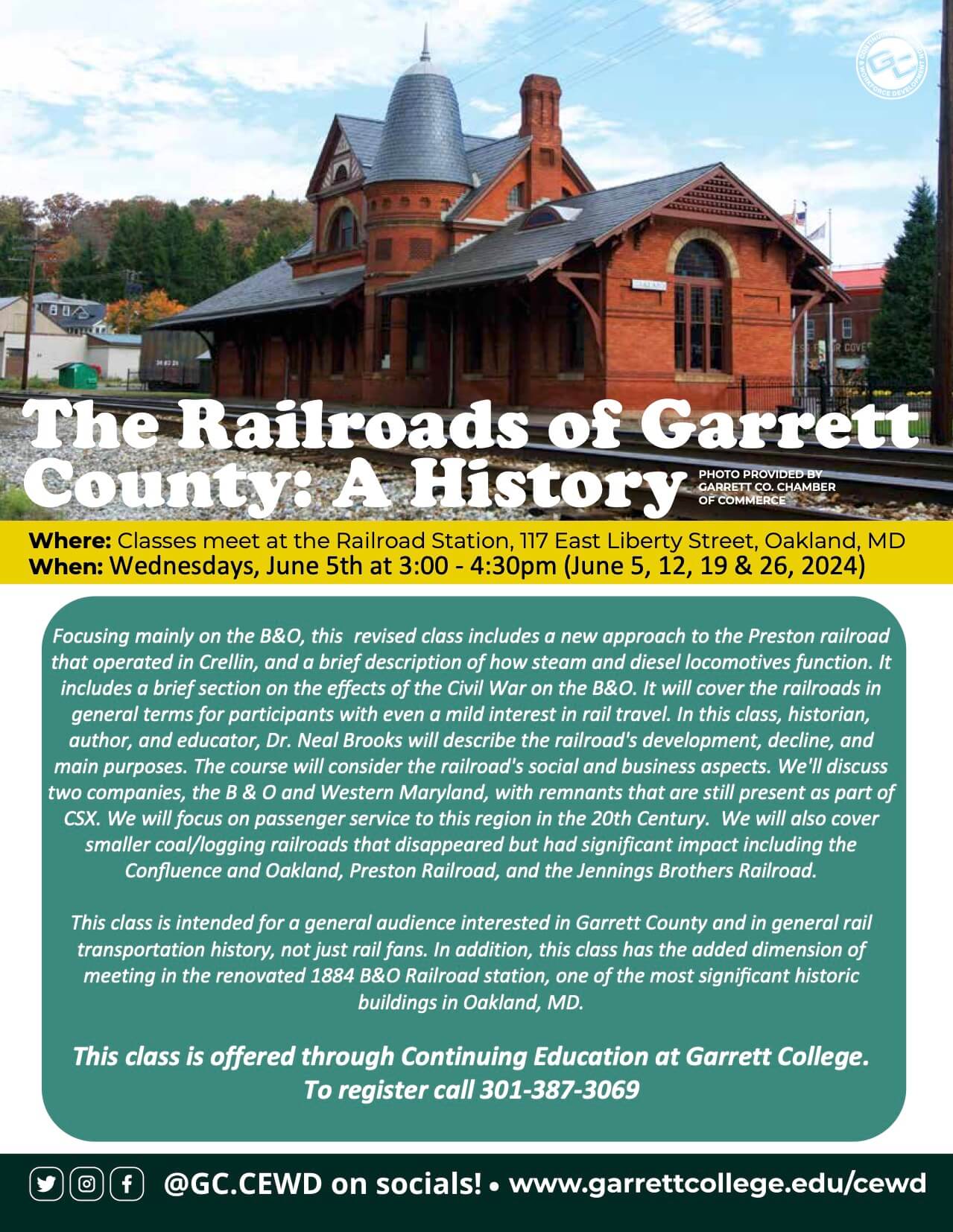 Railroads of Garrett County- A History at Deep Creek Lake, MD