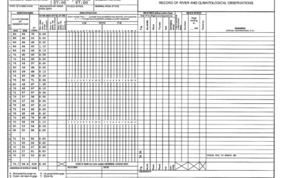 Record of River and Climatological Observations for September 2026