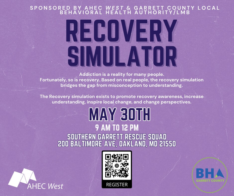 Recovery Simulator at Deep Creek Lake, MD