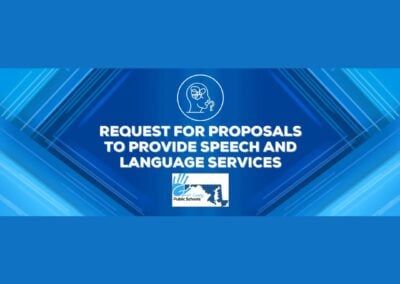 Request for Proposals to Provide Speech and Language Services – RFP Bid Package #2027-002