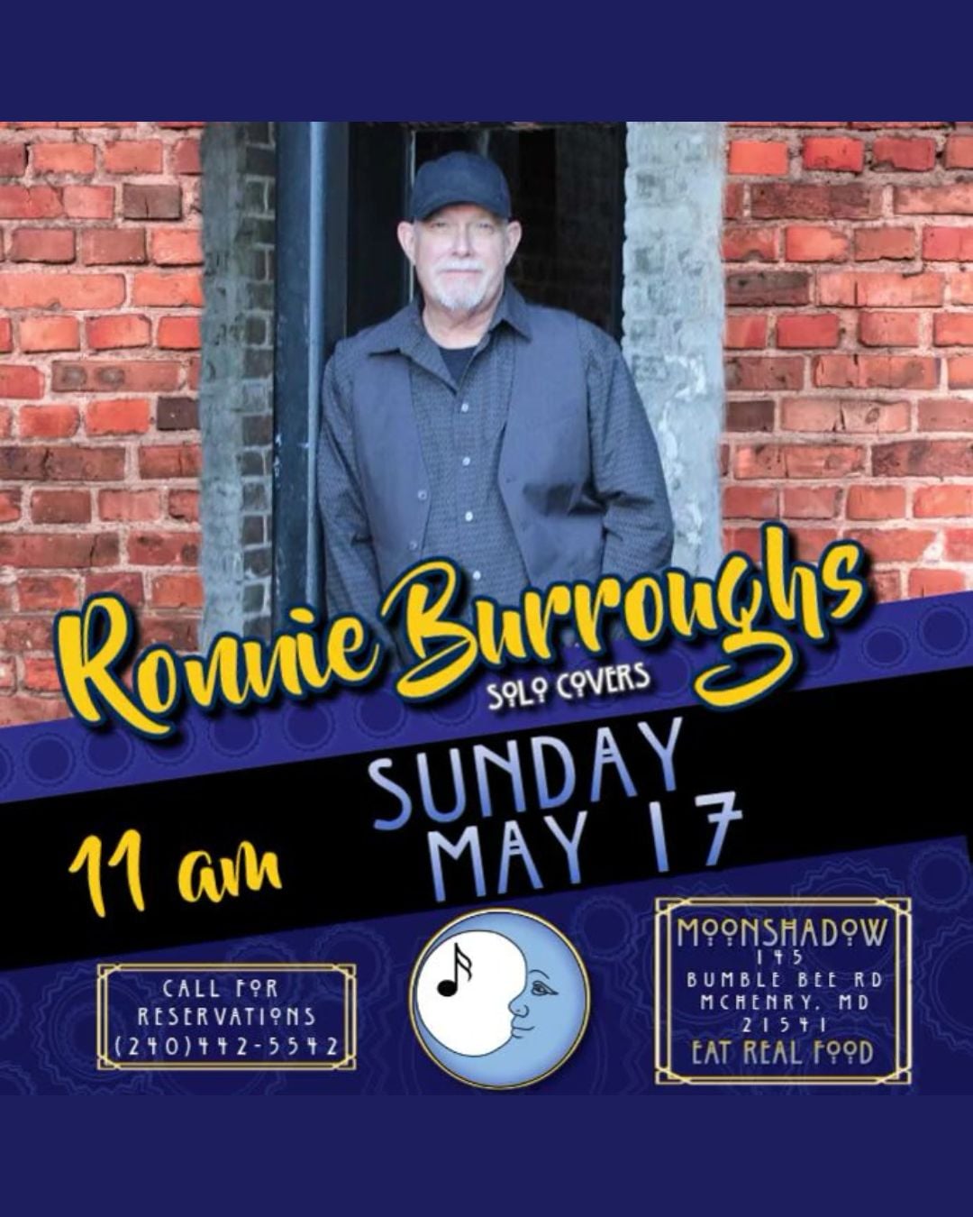 Ronnie Burroughs at MoonShadow