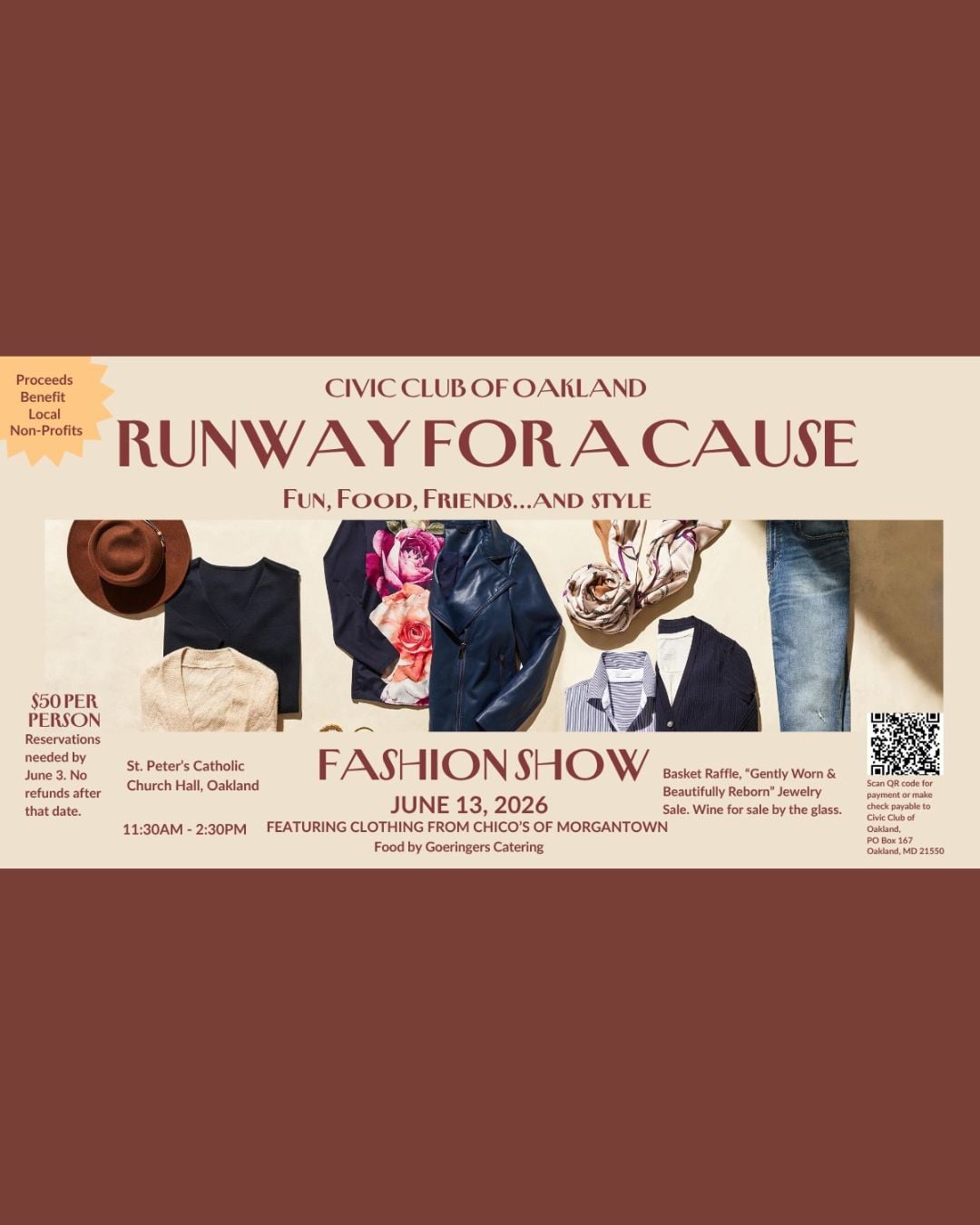 Runway for a Cause Fun, Food, Friends... and Style