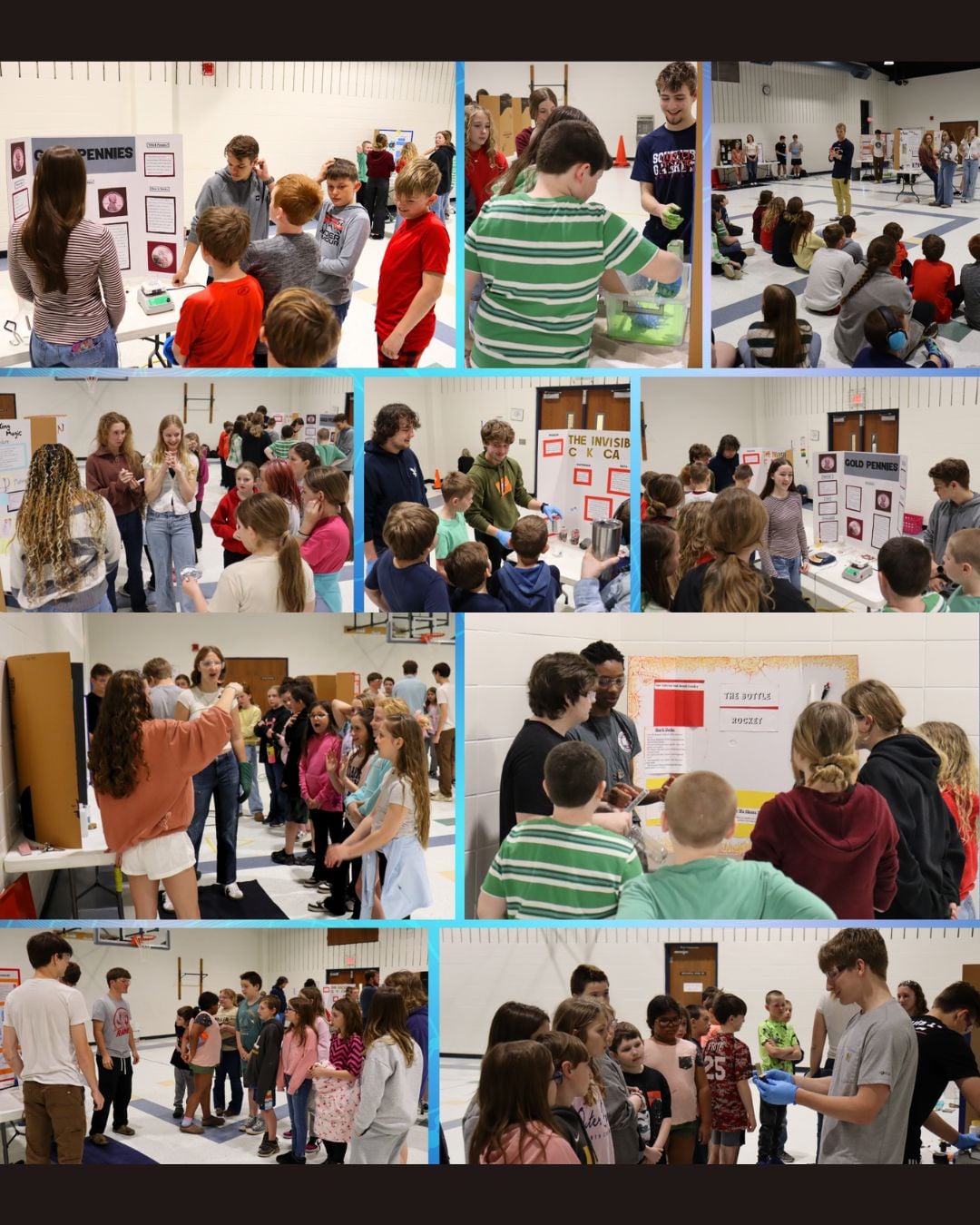 SGHS Students Inspire Young Learners with Science Fair Presentations at Grantsville Elementary (Deep Creek Lake, MD)