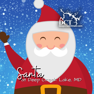 Santa at Deep Creek Lake