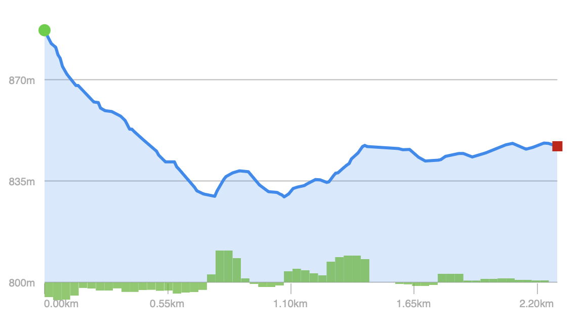 Savage River State Forest - Trail 01 Elevation Profile - Trail 01 (Savage River State Forest)