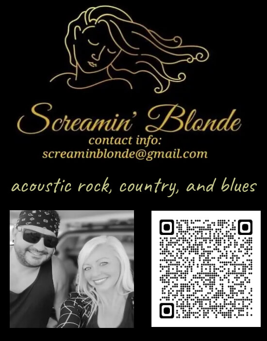 Screamin' Blonde at Honi-Honi Bar, Deep Creek Lake, MD